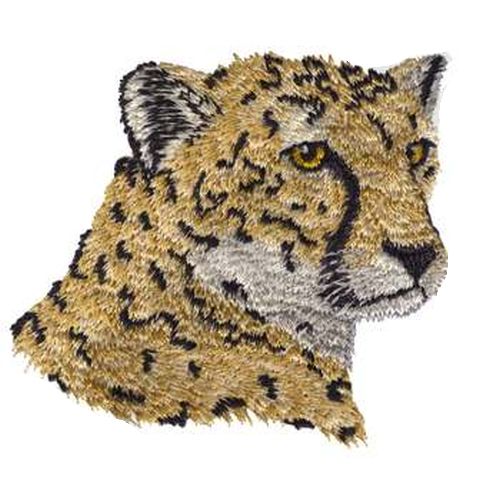 Cheetah, Wild Cat, Exotic Cat Embroidered Patch