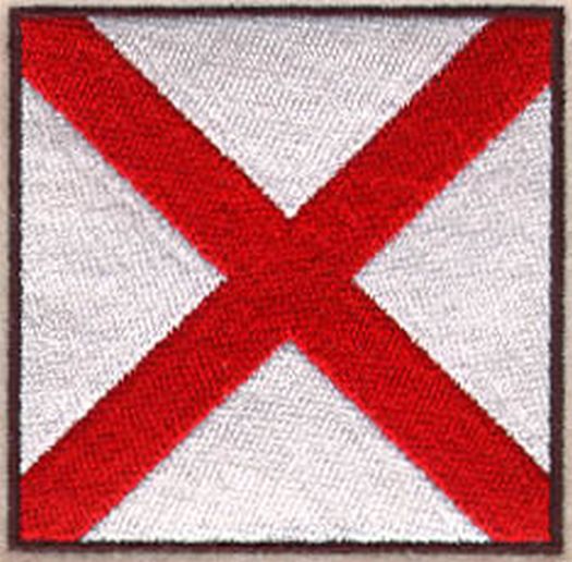 Alabama State Flag comes in 2" 3" and 4" sizes, or I can make a new size