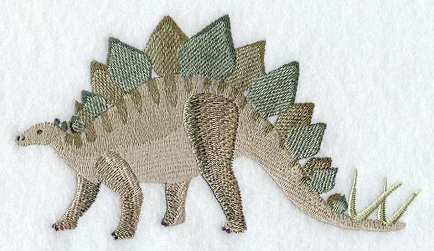 Dinosaur Stegosaurus Embroidered Patch