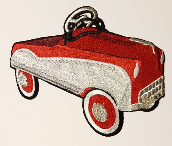Antique Pedal Car Embroidered Patch