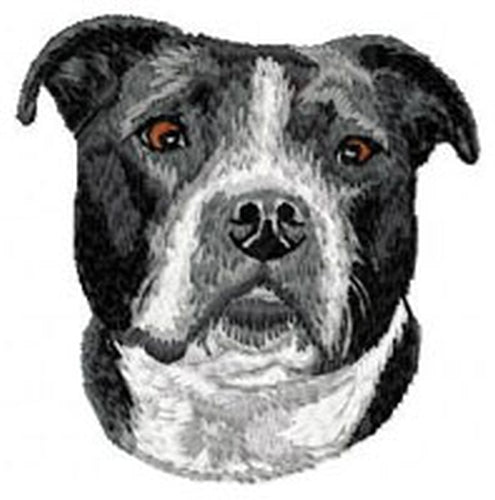 Bulldog American (06) Embroidered Patch 3" x 3"