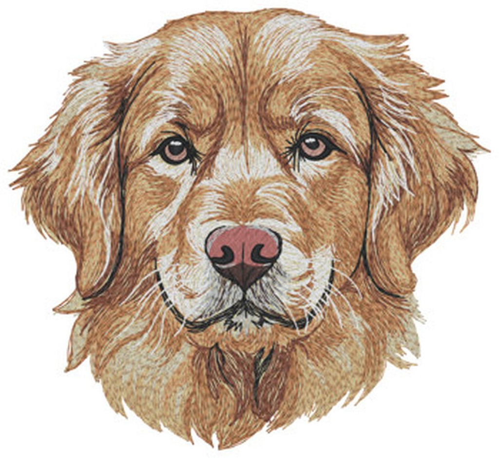 Golden Retriever G13 Embroidered Patch comes in 2" 3" 4" 5" and 6" Iron on or sew on