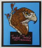 Red-Tailed Hawk, Embroidered Patch 5.2" x 5"