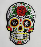 Sugar Skull Embroiderd Patch 2.5" x 3.5"