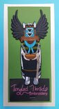 Kachina, Crow Mother Dancer  Embroidered Patch