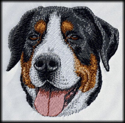 Swiss Mountain Dog Embroidered Patch