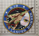 B-1B Lancer Bomber, Military Plane Embroidered Patch