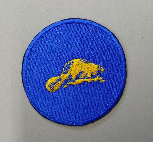 Oregon Beaver Embroidered Patch 2.3" x 2.3"