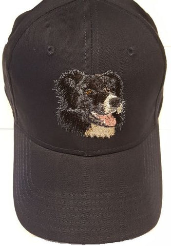 Border Collie Embroidered Hat