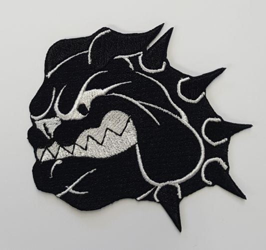 Bulldogs Embroidered Patch 3.6" x 3.4"