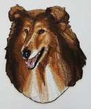 Collie Embroidered Patch