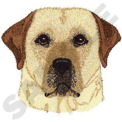 Labrador Dog, Embroidered Patch 5.9" x 5.4"