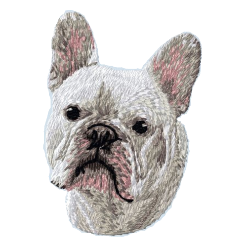 French Bulldog Frenchie Dog (451) Embroidered Patch Free USA Shipping