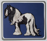 Gypsy Vanner Horse Embroidered Patch 5.9" x 4.9" FREE SHIPPING