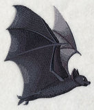 Bat Flying Embroidered Patch
