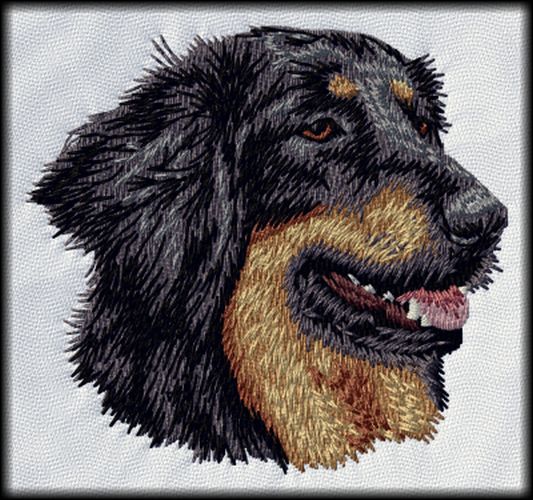 Hovawart Dog Embroidered Patch 3"