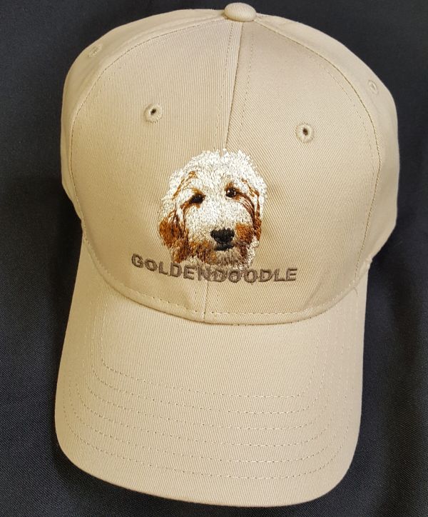 Goldendoodle Dog Embroidered Hat