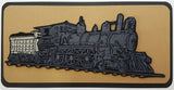 Train, Locomotive Embroidered Patch 8.2" x 3"