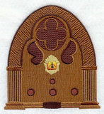Antique Radio Embroidered Hat
