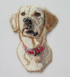 Labrador Retriever (Yellow Lab) Embroidered Patch