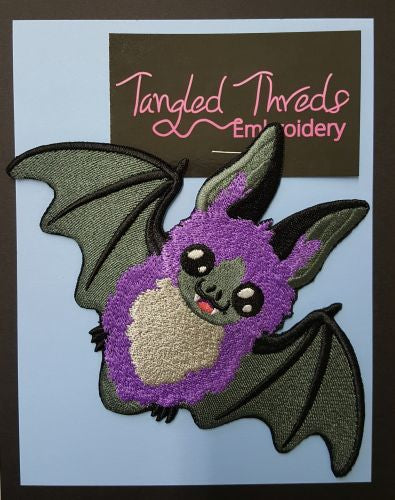 Bat, Embroidered Patch
