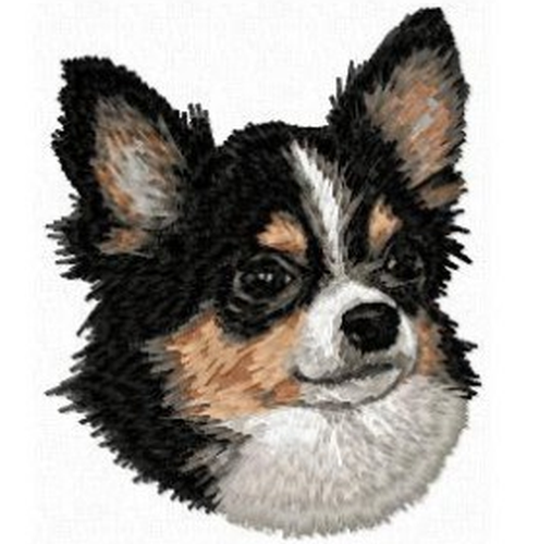 Chihuahua Dog (84) Embroidered Patch 3"