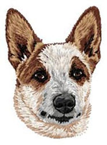 Australian Cattle Dog, Red Heeler Embroidered Patch 3"