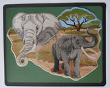 Elephants Elephant Spirit Embroidered Patch 11" x 8.4"