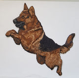 German Shepherd Embroidered Patch