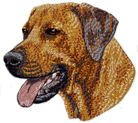 Rhodesian Ridgeback Dog Embroidered Patch 3" FREE USA SHIPPING
