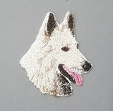 White Swiss Shepherd Dog Embroidered Hat